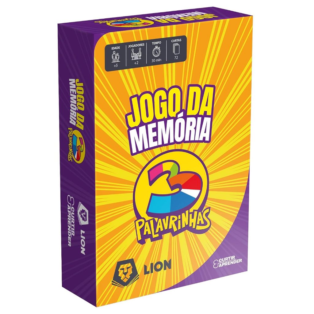 Jogo da Memória 3 Palavrinhas em Oferta na Shopee