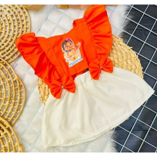 Vestido Infantil Moana Linha Baby Temático Mesversário Personagens Roupa De Bebe Filme Moana Romper Body Vestidinho Bebê em Oferta na Shopee
