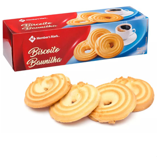 Biscoito Alemã de Baunilha Pacote 400G MEMBER`S Mark em Oferta na Shopee