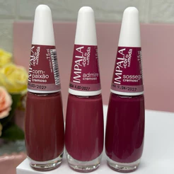 Kit 3 Esmalte Impala Compaixão, Admire e Sossego