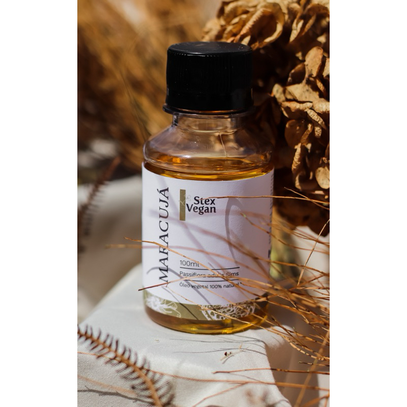 Óleo Vegetal de Maracujá 100mL | Demaquilante, Hidratante e Combate Oleosidade Capilar - 100% Natural e Puro em Oferta na Shopee