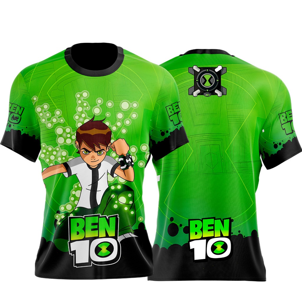 Camiseta Personalizada Ben 10 Desenho Camisa Sublimada