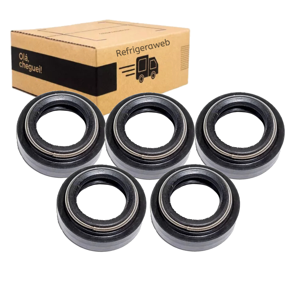 Kit 5 Retentor inferior do câmbio - LM06 / LM08 / LF90 / LQ90 / LTE12 / LTR10