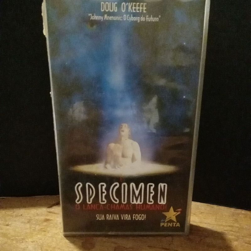 Specimen - O Lança-Chamas Humano - Filme VHS (Legendado) Ficção (E14)