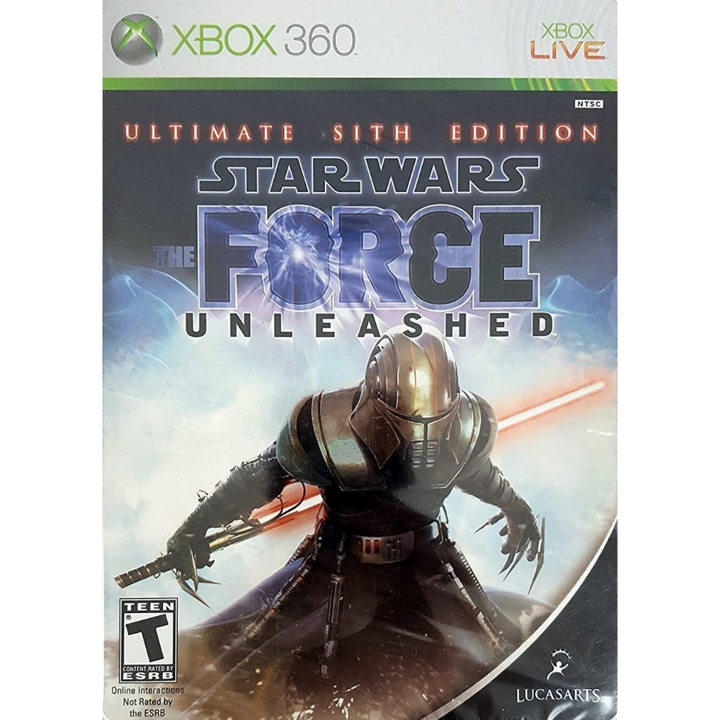Star Wars The Force Unleashed Ultimate Sith Edition - Xbox 360 Desbloq LT