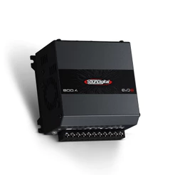 Módulo Amplificador Soundigital 800.4 EVO6 Lançamento - 800w em 4 canais promoção
