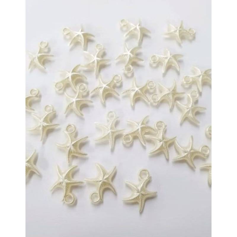 100 Pingentes Para Cabelos Tranças Estrelas Cavalo Marinho Âncoras