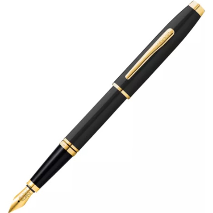 Caneta Tinteiro Cross Coventry Black & Gold Preto