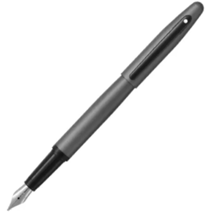 Caneta Tinteiro Sheaffer Cinza Escuro Fosco Matte Vfm