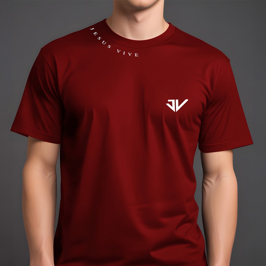 Camiseta Masculina Gola Jesus Vive Masculina Blessed Street Camisa Blusa Cristã 100% Algod...