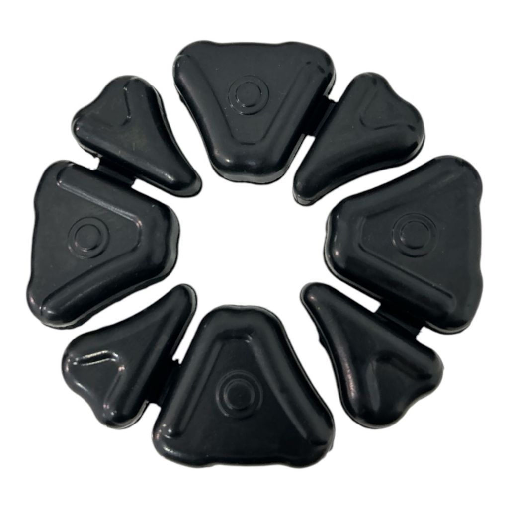 Bucha Da Coroa Coxim Honda moto Biz 125 BIZ 110 06/24 Borracha Nitrica 4 Peças — imagem 2 de 2