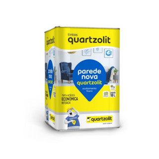 Tinta Acrilica Parede Nova Quartzolit 18l Econômica em Oferta na Shopee