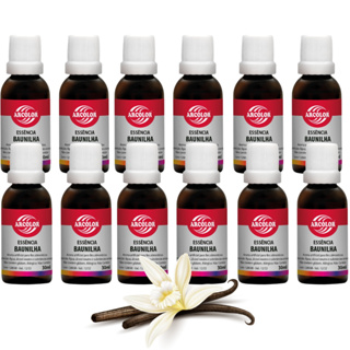 Kit C/12 Essências Alimentícia Baunilha 30ml Arcolor em Oferta na Shopee
