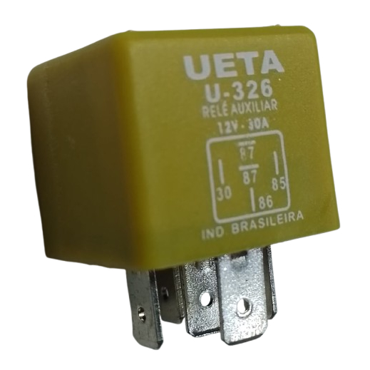 Rele Auxiliar Ar Condicionado 30/30a 12v 5 Terminais