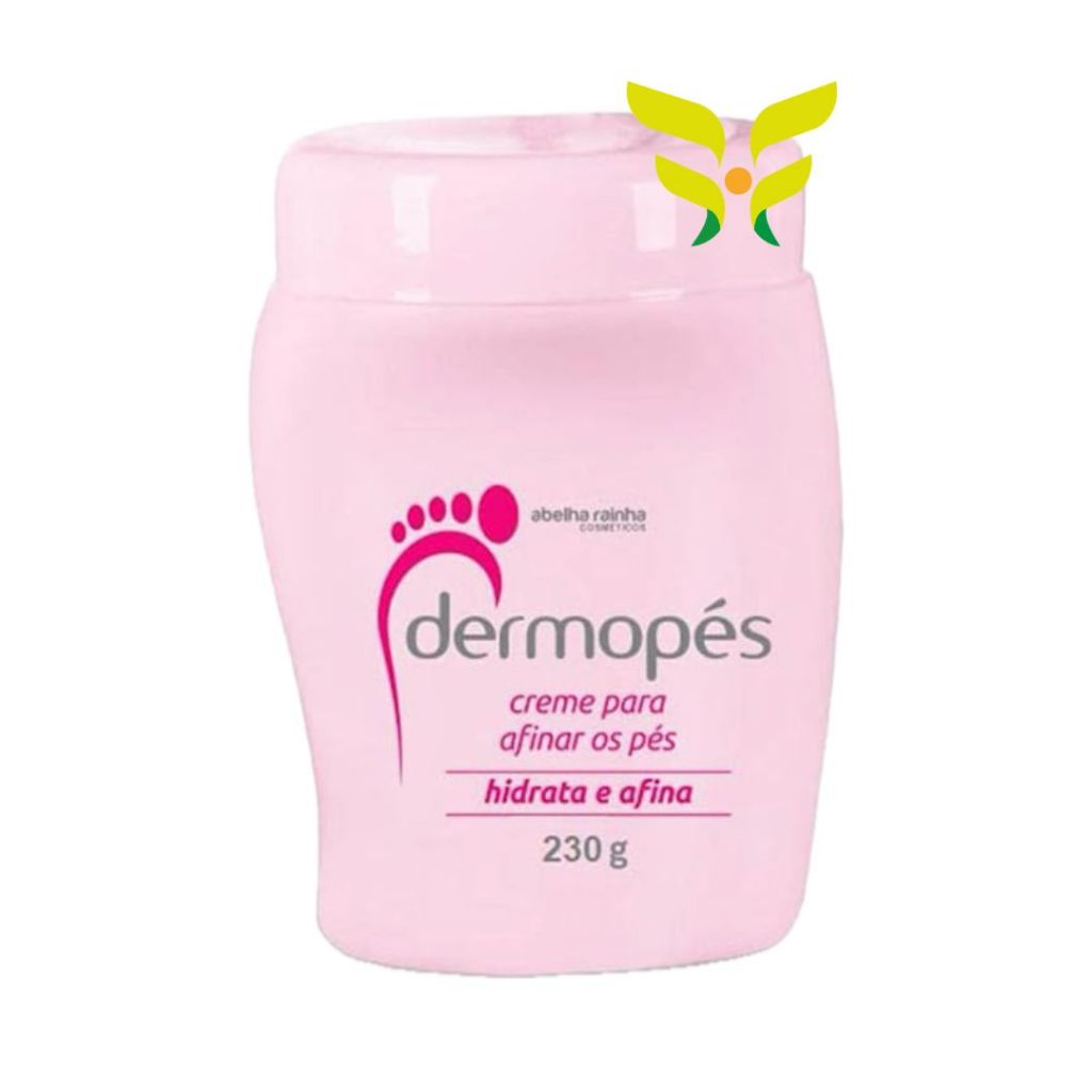DERMOPÉS Creme Para AFINAR OS PÉS 230g ABELHA RAINHA