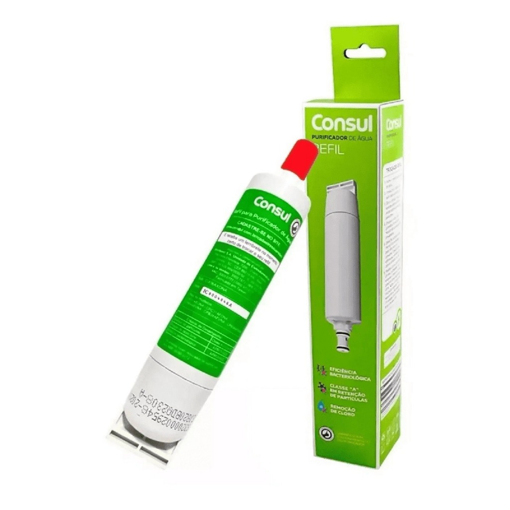REFIL FILTRO PARA PURIFICADOR/BEBEDOURO CONSUL CPC31A/CIX06AXONA W11199342