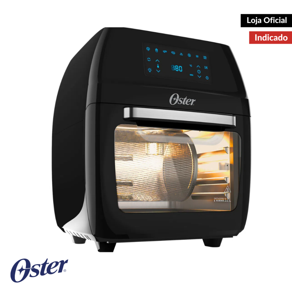 Forno AirFryer Oster 1800W 12L 10 em 1