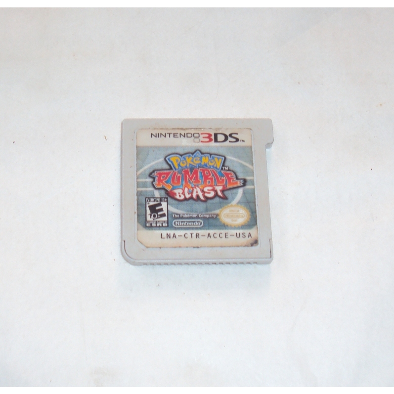 Pokémon Rumble Blast Original Americano Para Nintendo 3ds - Funcionando - Usado