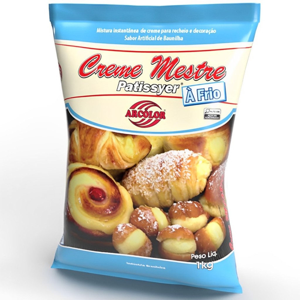Creme Mestre Pastissyer À Frio 1kg - Arcolor Creme Mestre Pastissyer À Frio 1kg - Arcolor