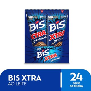 Bis Xtra ao Leite - 24 Unidades em Oferta na Shopee