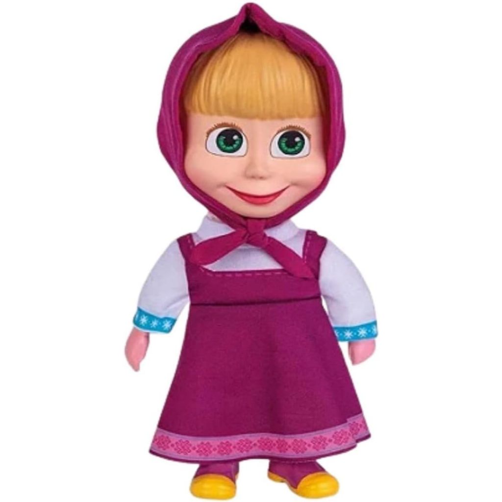 Boneca Masha da Cotiplás – Inspirada no Desenho Masha e o Urso - Corpo Macio e Certificada INMETRO