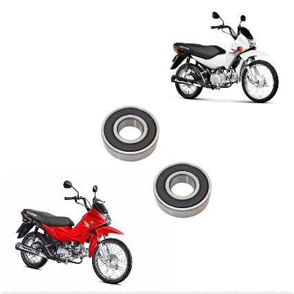 Par Rolamento 6201 Roda Dianteira POP 100/110/110i em Oferta na Shopee