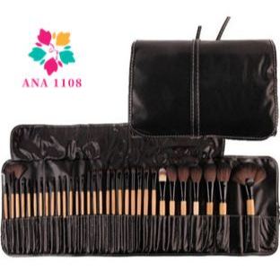 Kit 32 Peças Conjunto De Pincéis De Maquiagem Para Pó Sombra Delineador Lábios com estojo-INLIS ANA em Oferta na Shopee