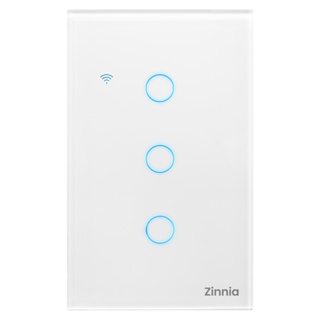 INTERRUPTOR SMART ZINNIA, 3 BOTÕES, 10A, 50/60HZ, BRANCO, ZNS-I3B-WH01 em Oferta na Shopee