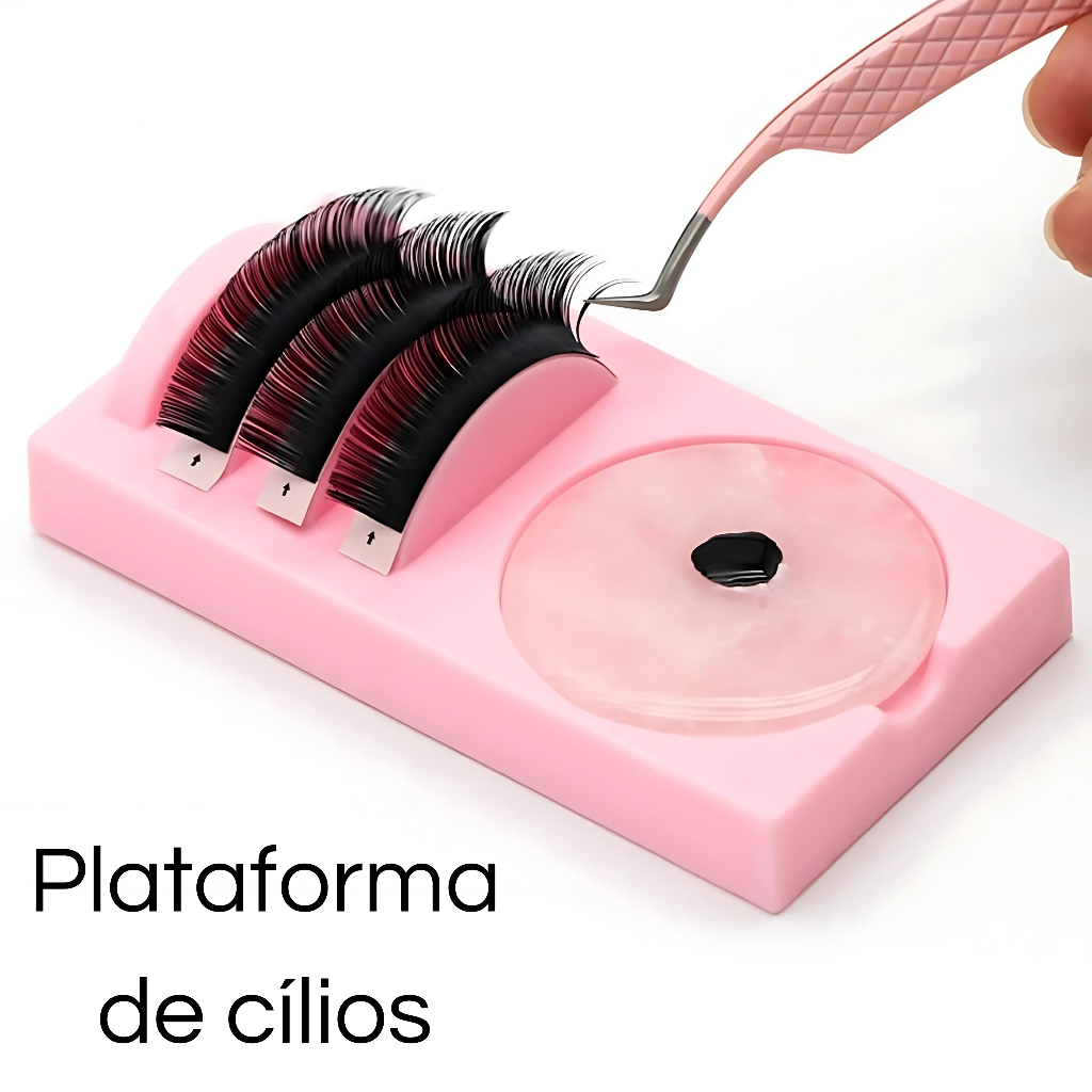 Paleta Suporte Para Extensão De Cílios