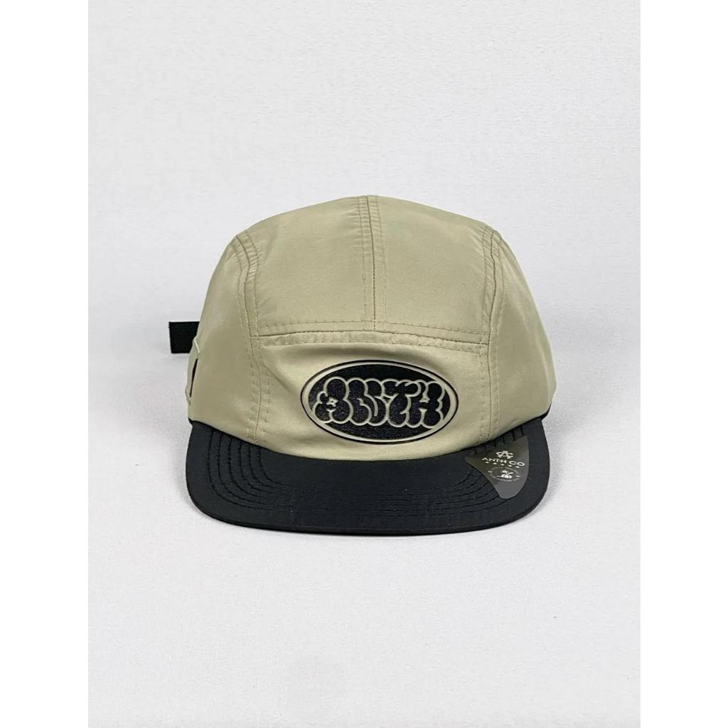Boné Five Panel Anth Co Suporte Caqui e Preto