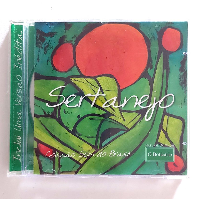 Cd Sertanejo Coleção Som Do Brasil O Boticário 2001