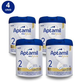 Kit 4x Fórmula Infantil Aptamil Profutura 2 Danone Lata De 800g em Oferta na Shopee