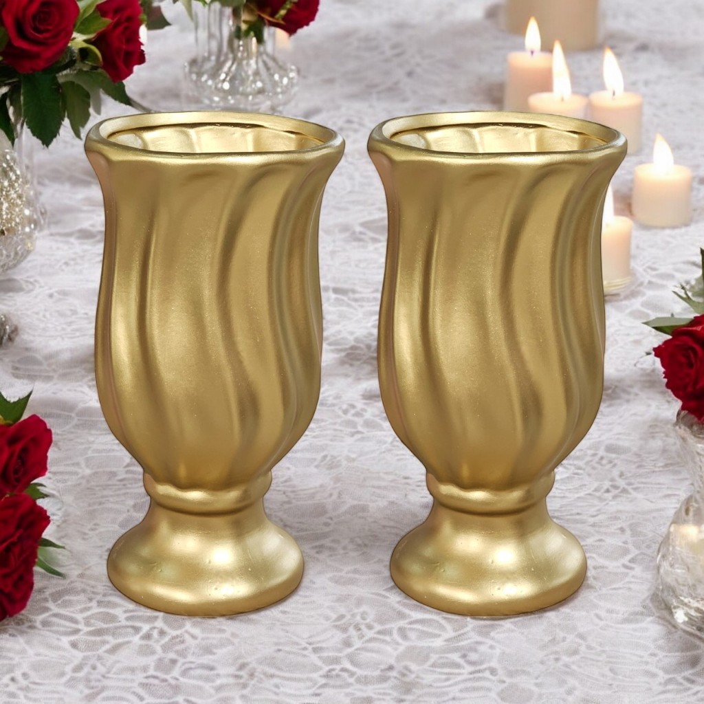 Vaso Torcido Campestre Cerâmica 2 Unidades Decoração de Festa Aniversário Chá Revelação Casamento em Oferta na Shopee