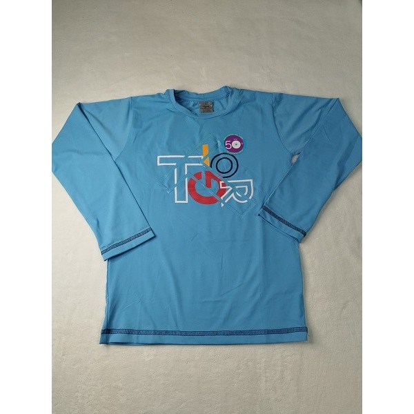 Camiseta de proteção praia tigor piscina 50+ tamanho 3