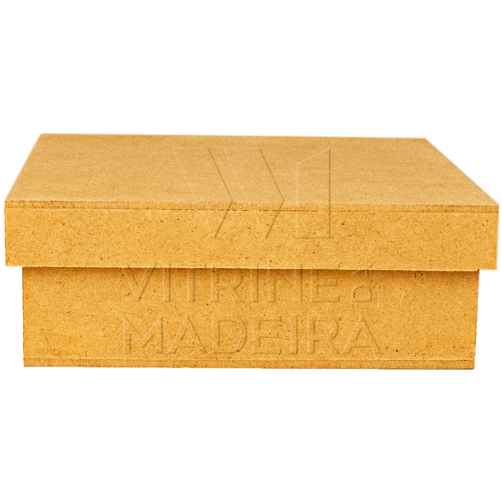 Kit 10 Caixas Madeira Tampa Sapato Caixinha MDF Padrinhos Lembrancinha Presente