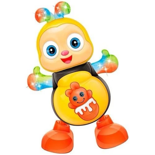 Brinquedo Abelha Feliz Abelinha Dançante Com Luzes Sons Movimentos