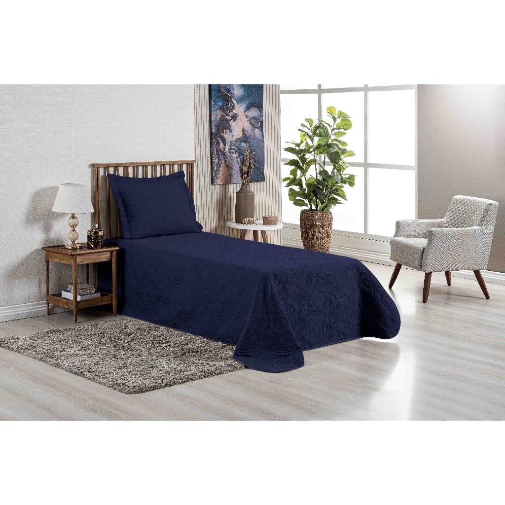 Kit Colcha Dupla Face Cobre Leito Mimo 2 peças Solteiro em Oferta na Shopee