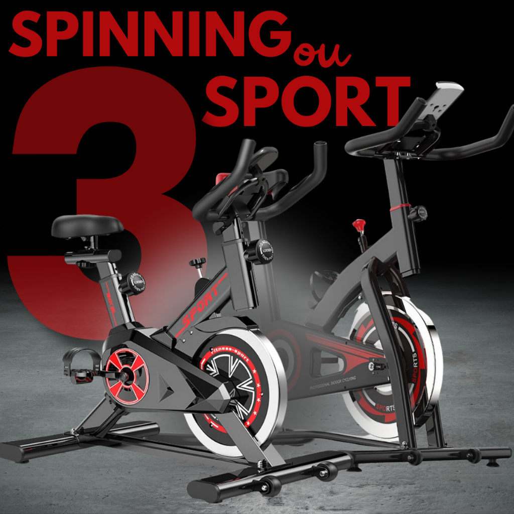 Bicicleta Bike Ergometrica Spinning Academia Fitness Profissional