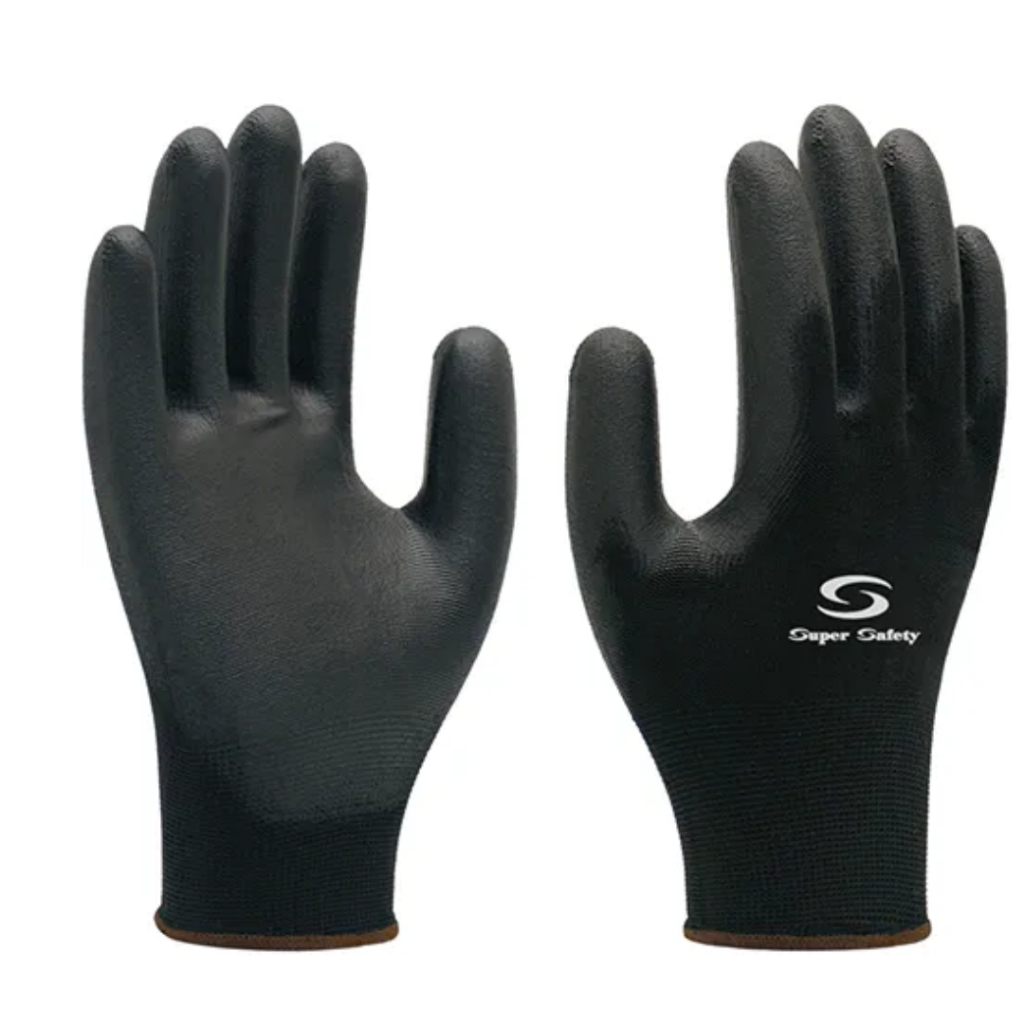 Luva Multitato Pu P M G Proteção Kit 12 Unidades