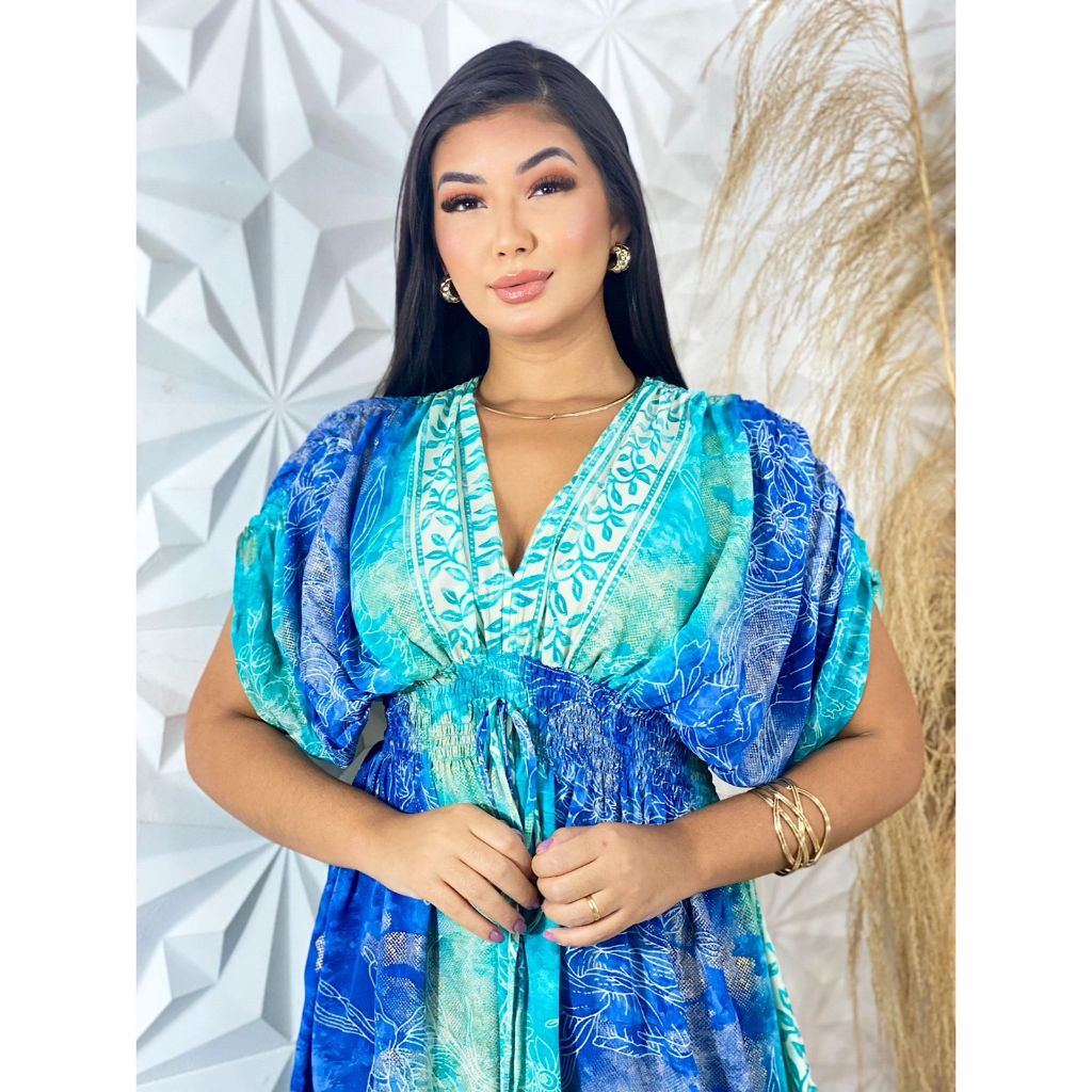 Curto Seda Novo Modelo em Oferta na Shopee