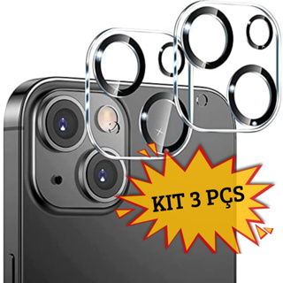 Kit 3 Peliculas IPhone Câmera Traseira Para Todos Modelos de IPhone Vidro Temperado 3D em Oferta na Shopee