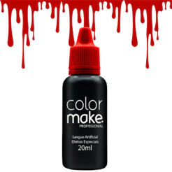 Sangue Artificial Falso Halloween Maquiagem Terror Fake Full Terror