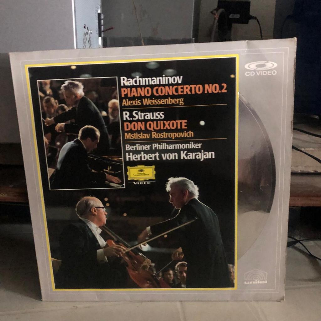 Berline Philharmoniker Herbert Von Karajan W Laser Disc