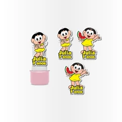 APLIQUE PARA TUBETE DE 8 CM (QUALQUER TEMA) NÃO ACOMPANHA TUBETE - RECORTADO!!! NÃO É ADESIVO