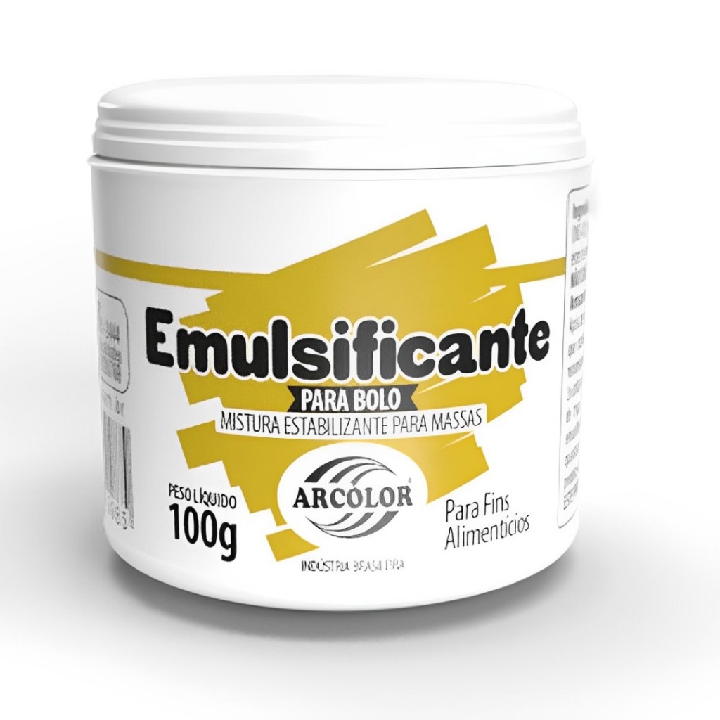 Emulsificante P/ Bolo Mistura Estabilizante Para Massas 100g Arcolor