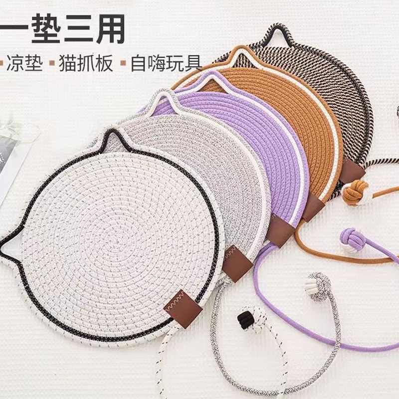 Tapete Arranhador Brinquedo Gato/ Interativo/ Limpa Pata