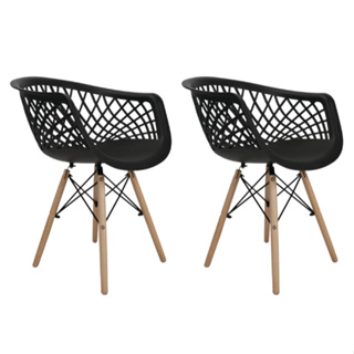 Conjunto com 2 Cadeiras Web DSW - Cores Diversas em Oferta na Shopee