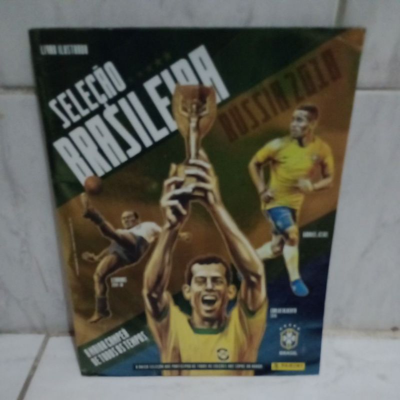 álbum seleção brasileira 2018 completo