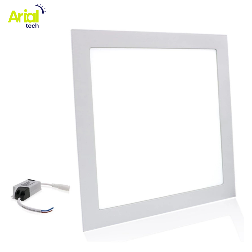 KIT 2 Painel Led Embutir Quadrado 25w Slim Borda Fina em Oferta na Shopee