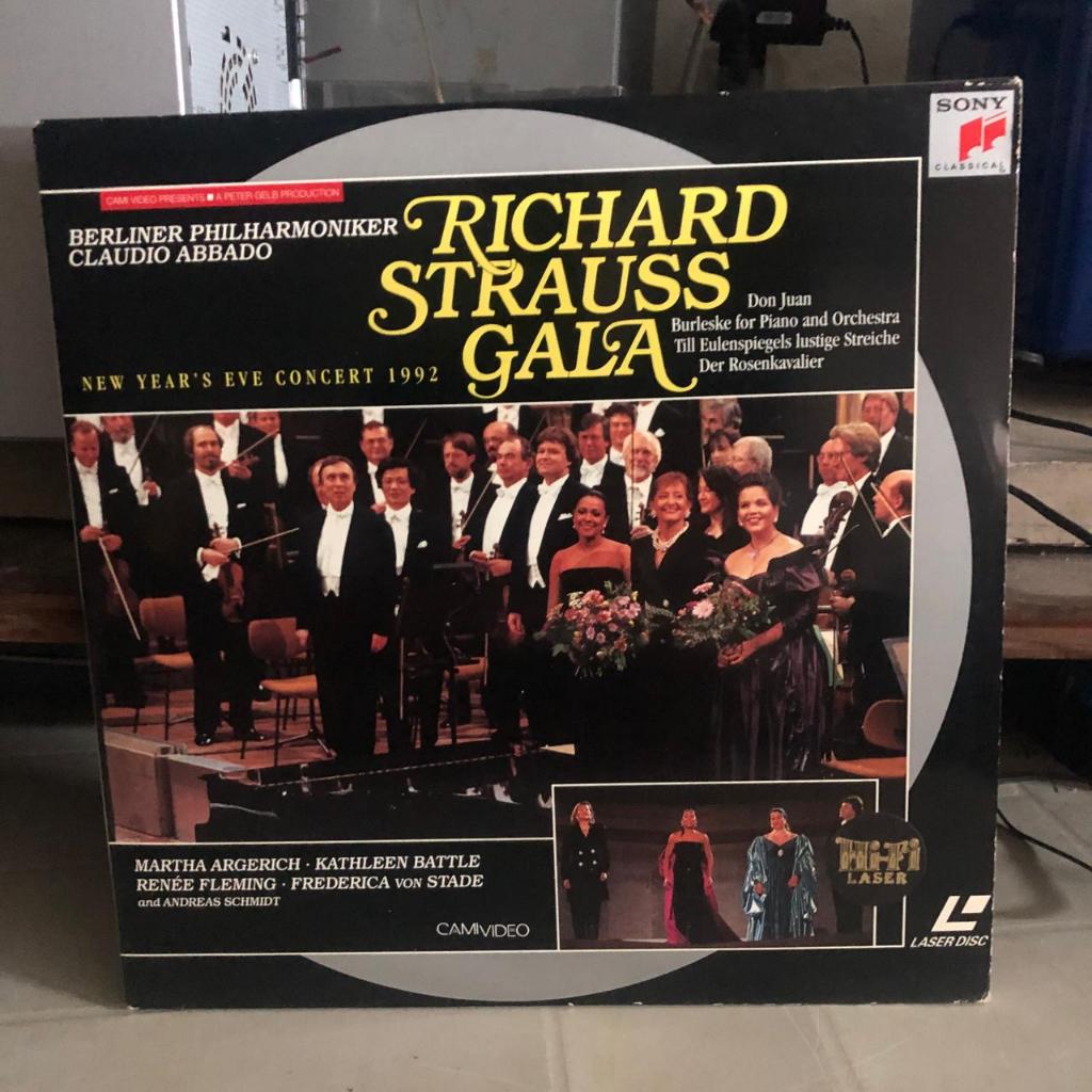 Richard Strauss Gala W Laser Disc